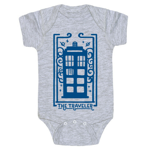 Time Traveler Tarot Baby One-Piece