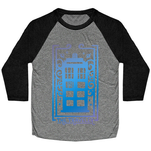 Time Traveler Tarot Baseball Tee