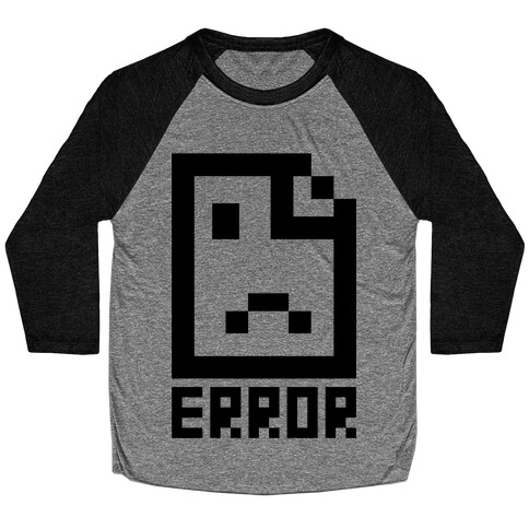 Error Baseball Tee