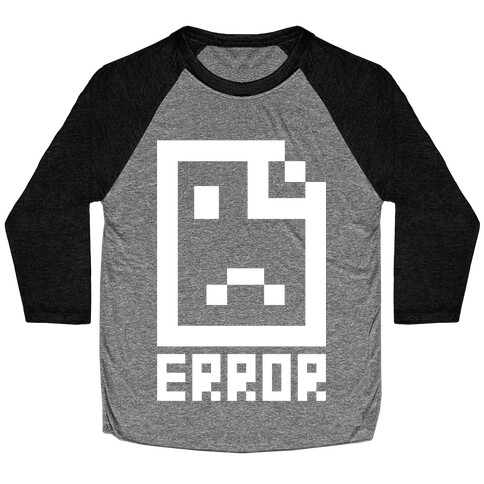 Error Baseball Tee