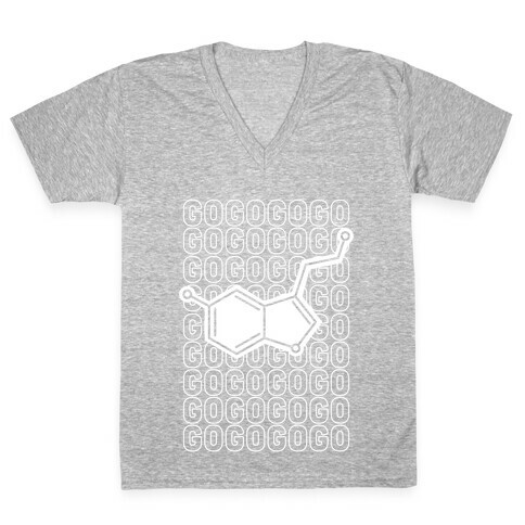 Go Serotonin Go! V-Neck Tee Shirt