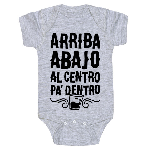 Arriba Abajo Al Centro Pa' Dentro Baby One-Piece