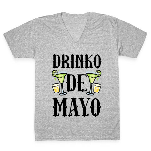 Drinko De Mayo V-Neck Tee Shirt