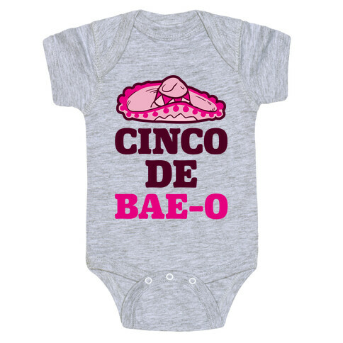 Cinco De Bae-o Baby One-Piece