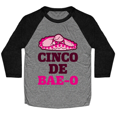 Cinco De Bae-o Baseball Tee