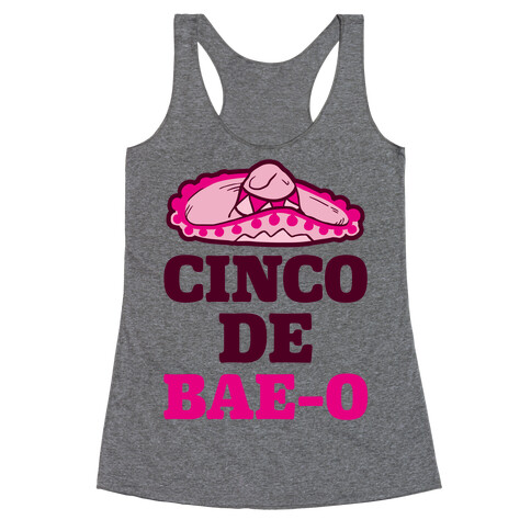 Cinco De Bae-o Racerback Tank Top