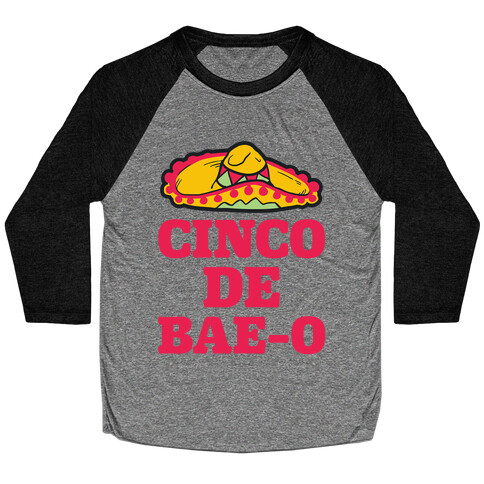 Cinco De Bae-o Baseball Tee