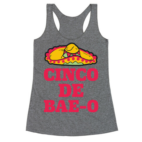 Cinco De Bae-o Racerback Tank Top