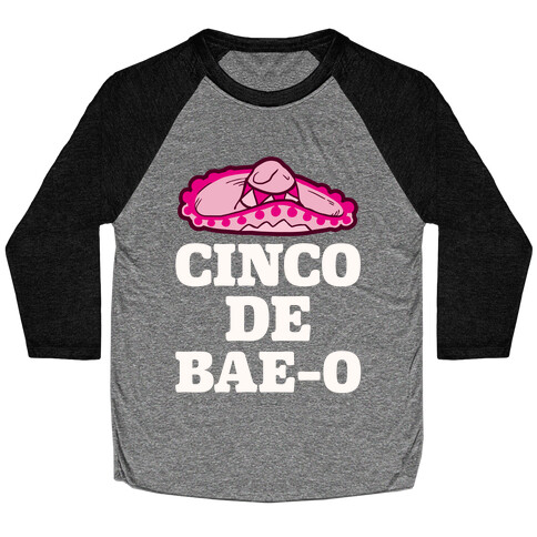 Cinco De Bae-o Baseball Tee