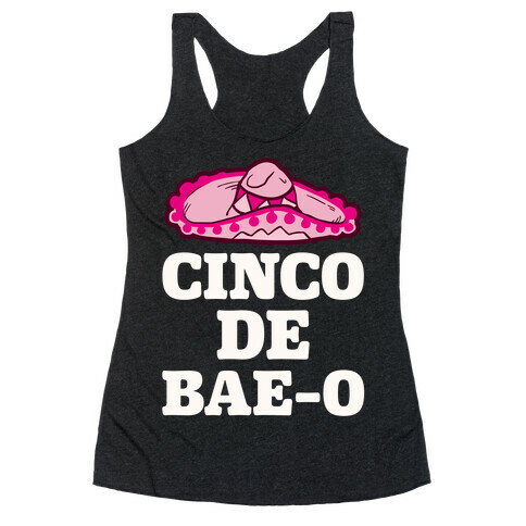 Cinco De Bae-o Racerback Tank Top