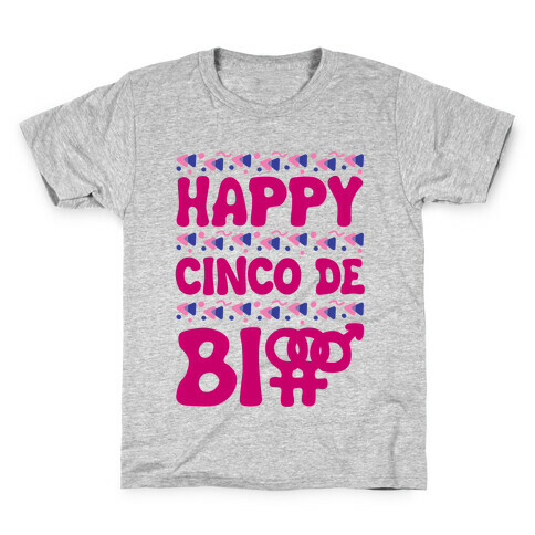 Happy Cinco De Bio Kids T-Shirt