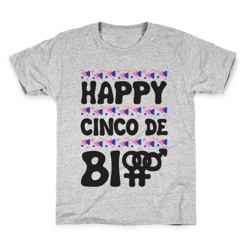 Happy Cinco De Bio Kids T-Shirt
