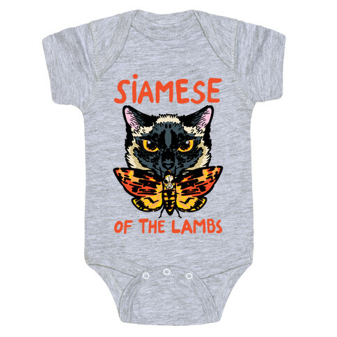 Siamese of The Lambs Baby One-Piece
