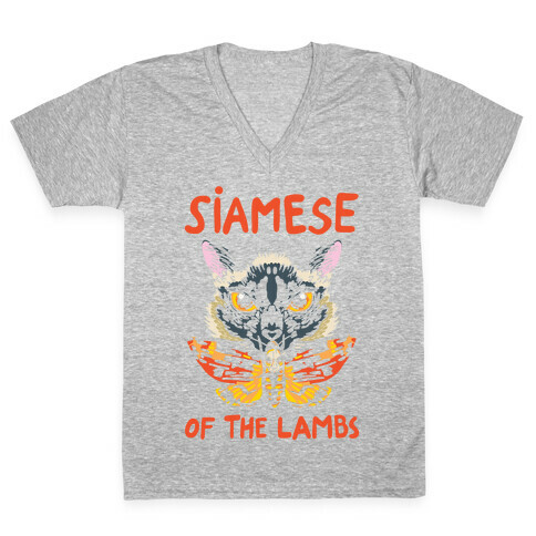 Siamese of The Lambs V-Neck Tee Shirt