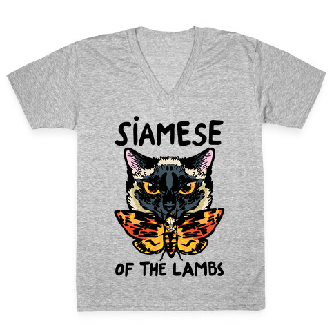 Siamese of The Lambs V-Neck Tee Shirt