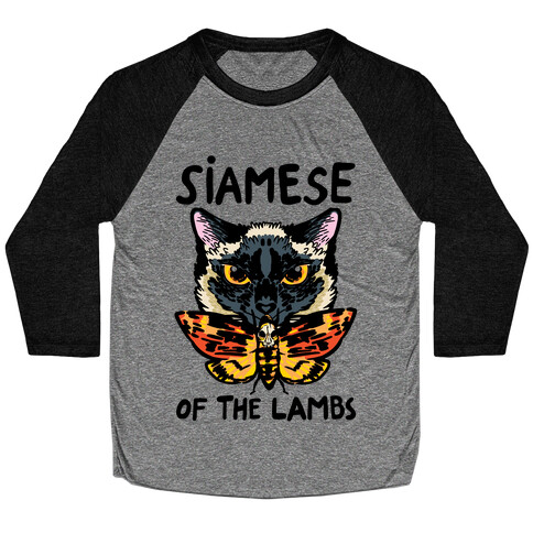 Siamese of The Lambs Baseball Tee