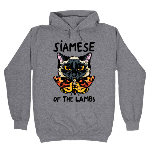 Siamese of The Lambs Hooded Sweatshirt