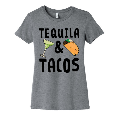 Tequila & Tacos Womens T-Shirt
