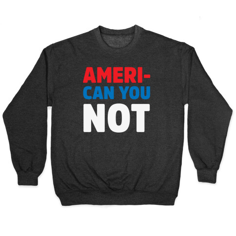 Ameri-Can You Not Pullover