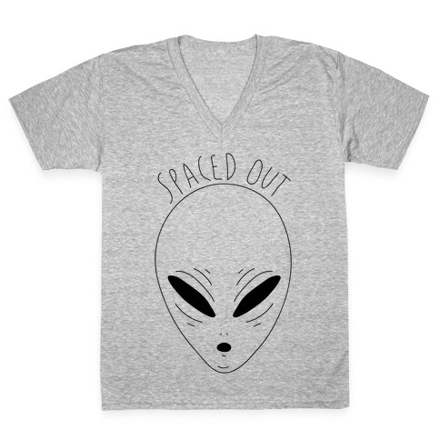 Spaced Out V-Neck Tee Shirt