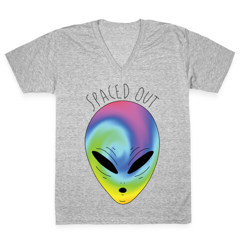 Spaced Out V-Neck Tee Shirt