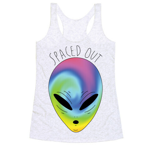 Spaced Out Racerback Tank Top