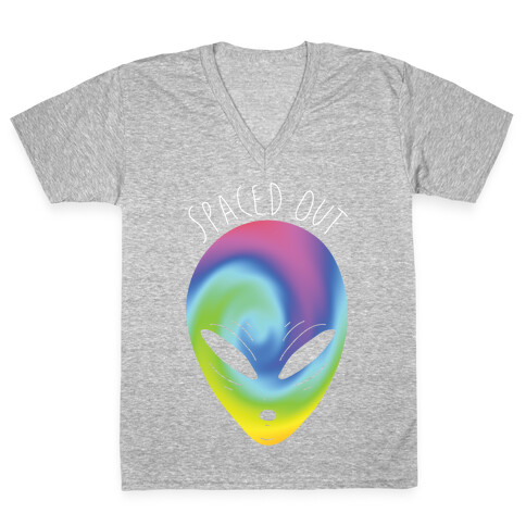 Spaced Out V-Neck Tee Shirt