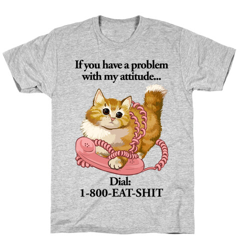 If You Have a Problem with My Attitude... T-Shirt