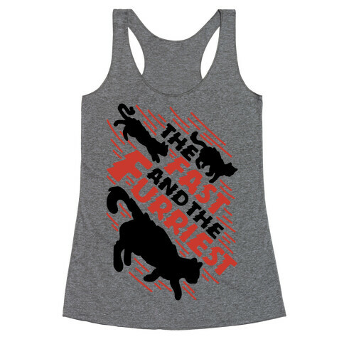 Fast and The Furriest Racerback Tank Top