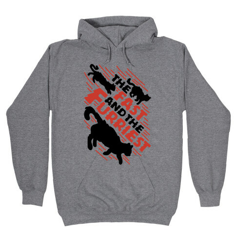 Fast and The Furriest Hooded Sweatshirt