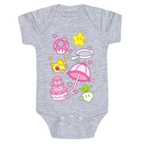 Peach Inventory Items Baby One-Piece