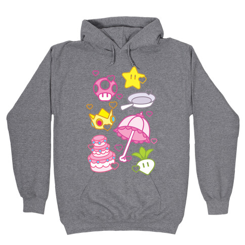 Peach Inventory Items Hooded Sweatshirt
