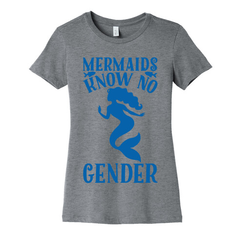 Mermaids Know No Gender Womens T-Shirt