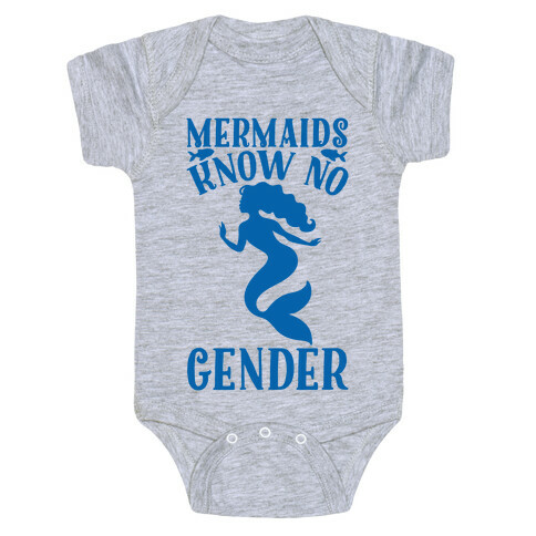 Mermaids Know No Gender Baby One-Piece