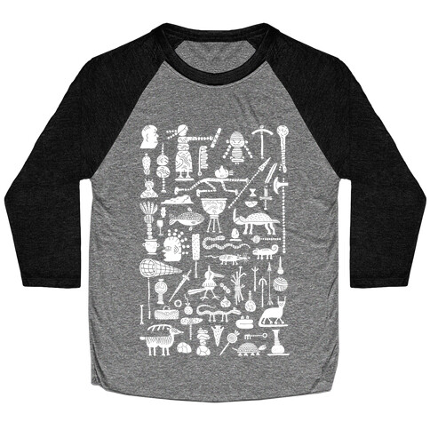 Ancient Tools Baseball Tee