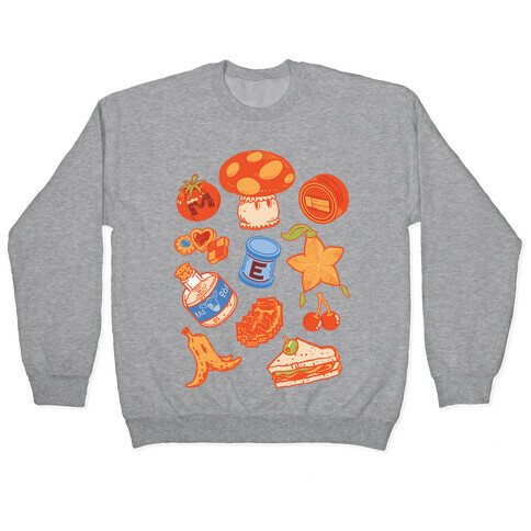 Gamer Food Items Pullover