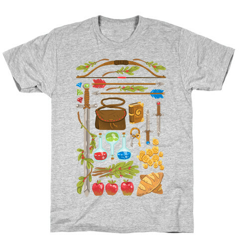 Fantasy RPG Adventurer Kit T-Shirt