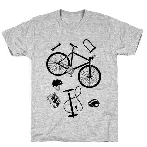 fixed gear cycling tools T-Shirt