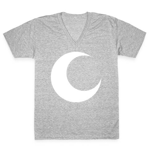 Moon Knight Logo V-Neck Tee Shirt