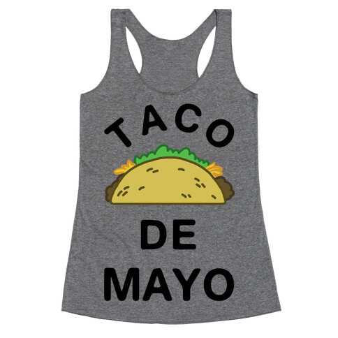 Taco De Mayo Racerback Tank Top