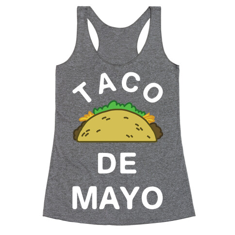 Taco De Mayo Racerback Tank Top