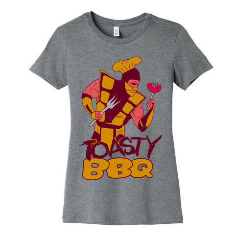 Scorpion Toasty BBQ Womens T-Shirt