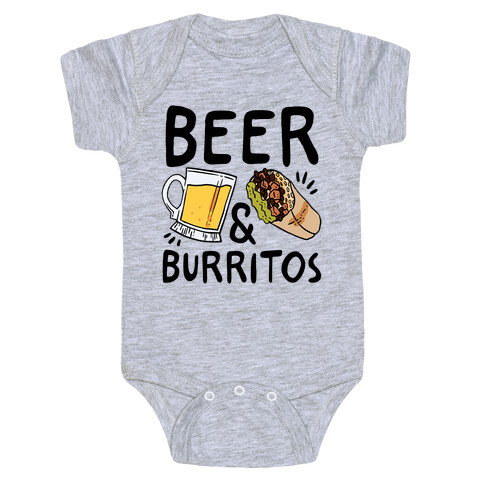 Beer And Burritos Baby One-Piece