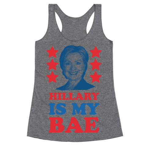 Hillary Is My Bae Racerback Tank Top