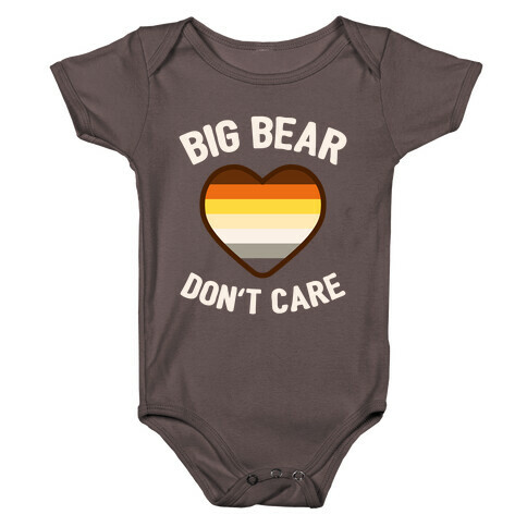 Big Bear, Don't Care Baby One-Piece