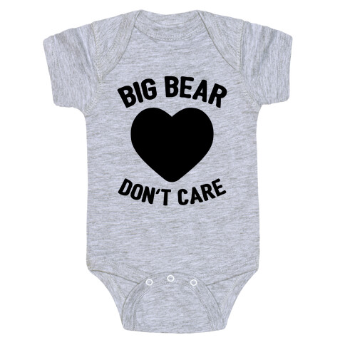 Big Bear, Don't Care Baby One-Piece