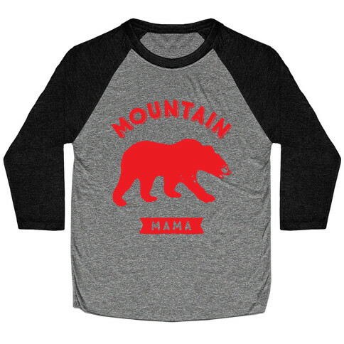 Mountain Mama Baseball Tee