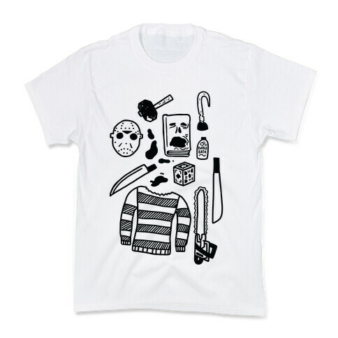 Slasher Slumber Party Kit Kids T-Shirt