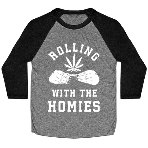 Rolling with the Homies Baseball Tee