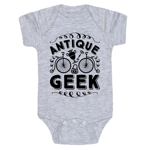 Antique Geek Baby One-Piece